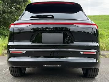 Car Accessories Compatible with Toyota Crown Signia 2025 2026 Exterior Rear Fog Light Lamp Cover Trim ABS 2PCSGlossy Chrome Style