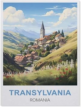 Transylvania Romania,Jigsaws Puzzles 1000 Pieces Classic Jigsaws Educational Games Toys,Best Gift for Adults and Kids50x70cm-DX90