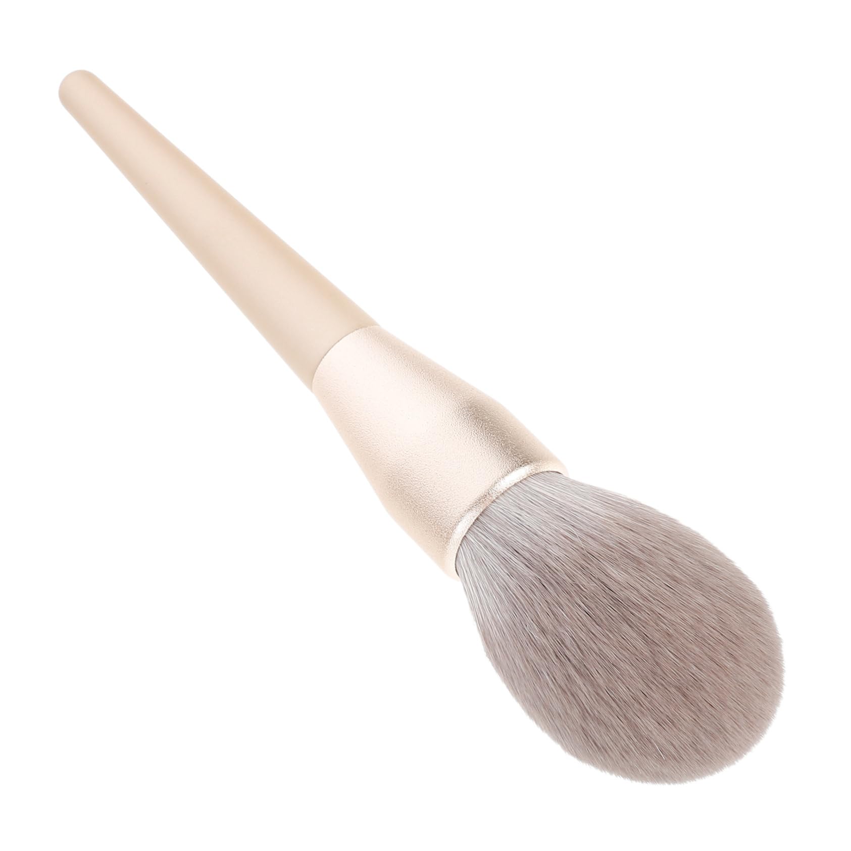 Gogogmee Fluffy Loose Powder Brush Ergonomic Design Makeup Tool for Blending Buffing for Liquid and Powder Application for Women