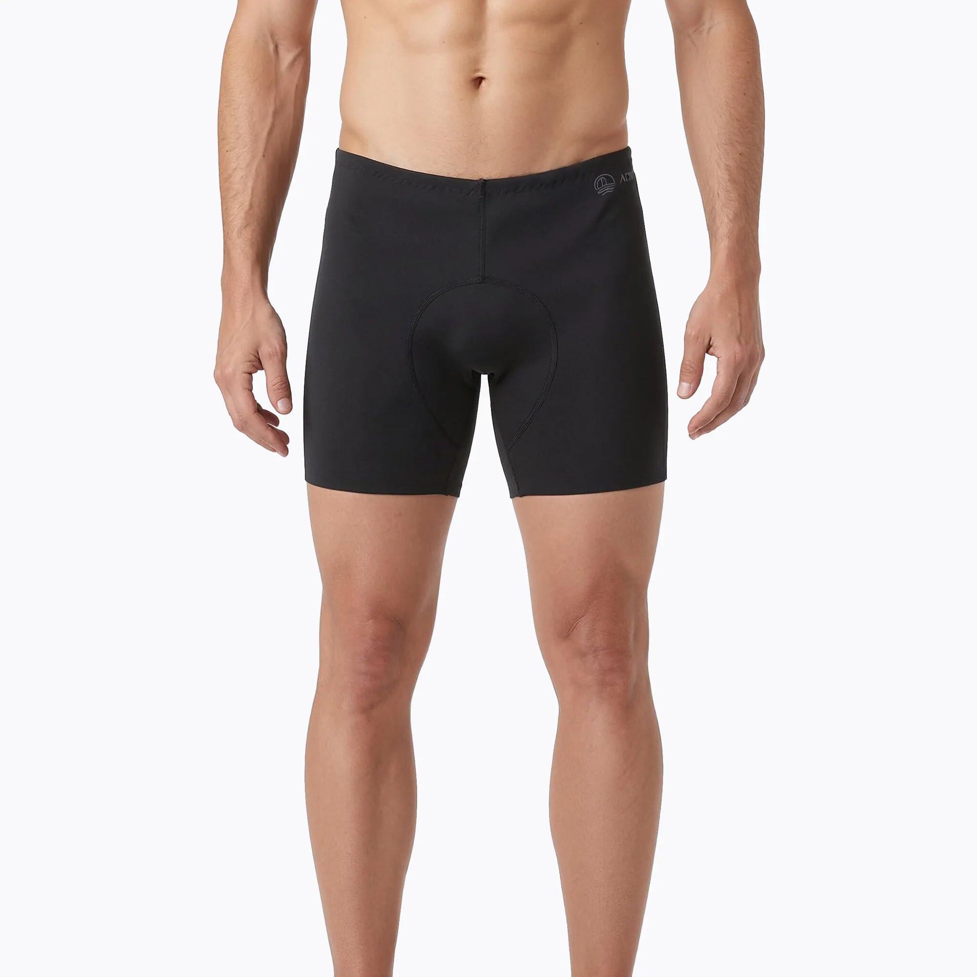 AQUASTIC HydroCore SH Neoprenshorts Herren 1,5 mm | Kurze Neoprenhose für Wassersport | SBR | Surfen Schwimmen SUP | Schwarz