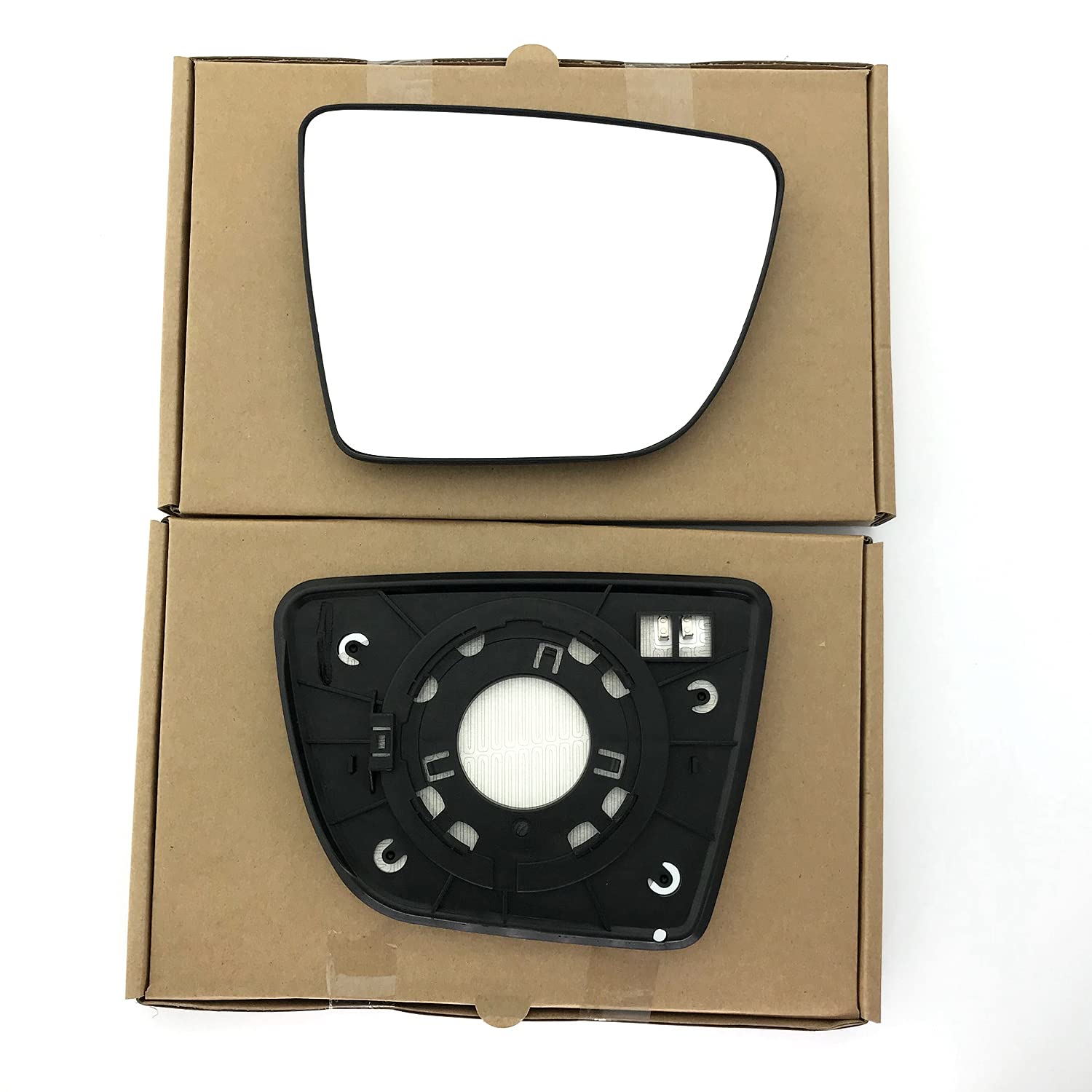 Fits KIA Venga 2009 to 2020 Heated Base Wide Angle Wing Mirror RIGHT HAND (UK Driver Side)