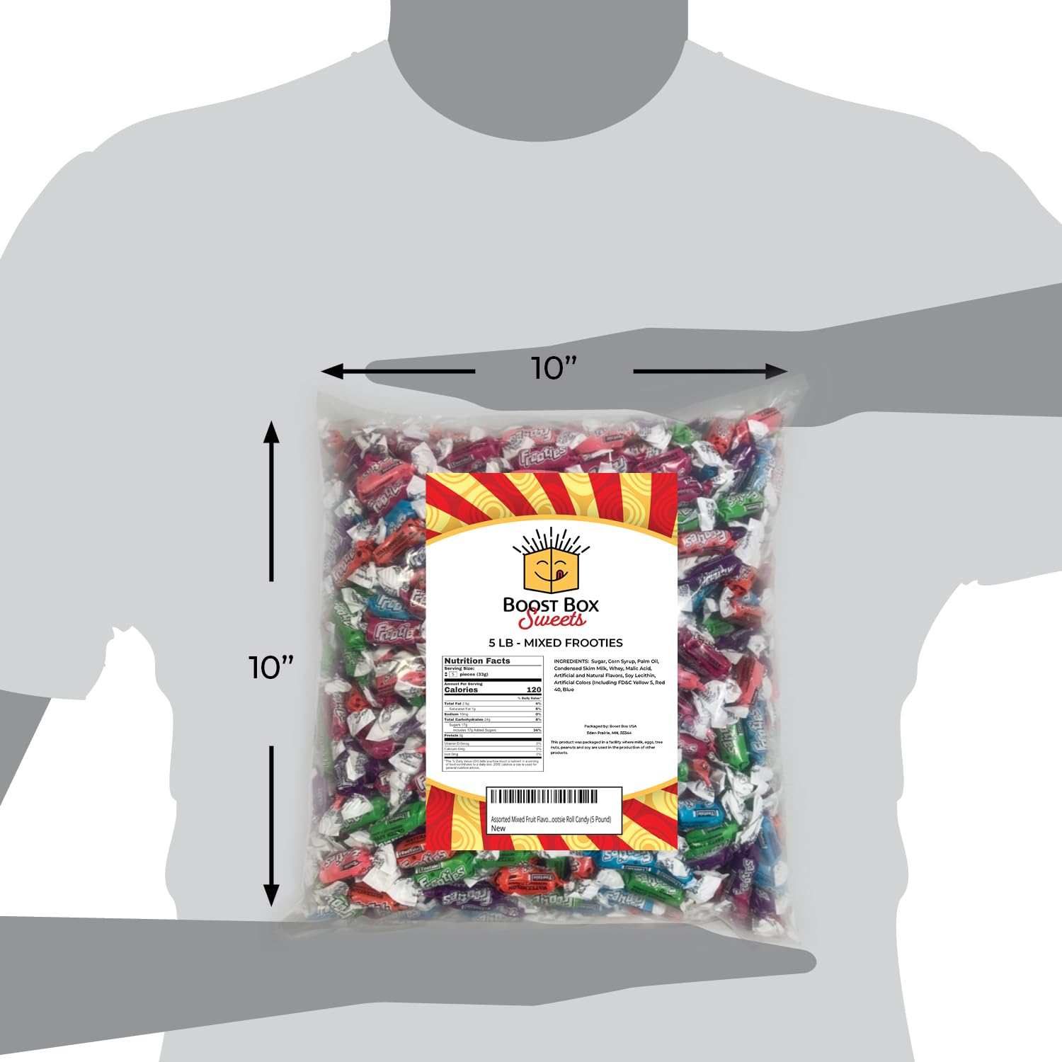 Tootsie Frooties Candy Frooties Candy Bulk (5 Pound)