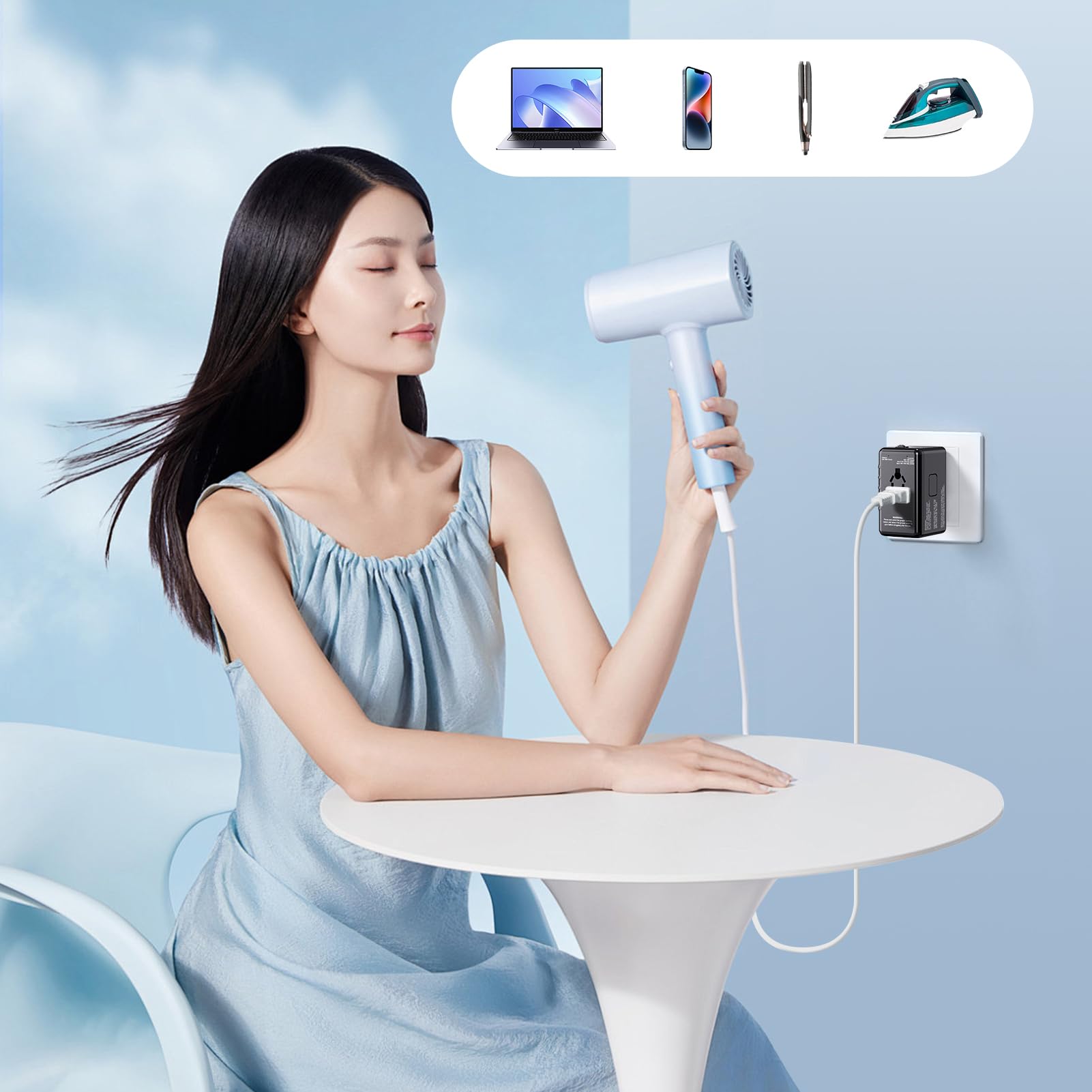 Amazon.co.jp: X-STAR アップグレード 5in1超小型 220Vから100V 変圧器