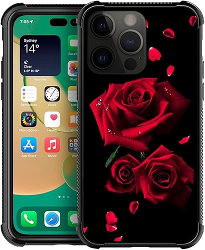 Vista 25 de Funda compatible con iPhone 13 Pro, diseño de patrón para iPhone 13 Pro, fundas para mujeres y niñas, Betsy Ross 13 estrellas de madera con bandera