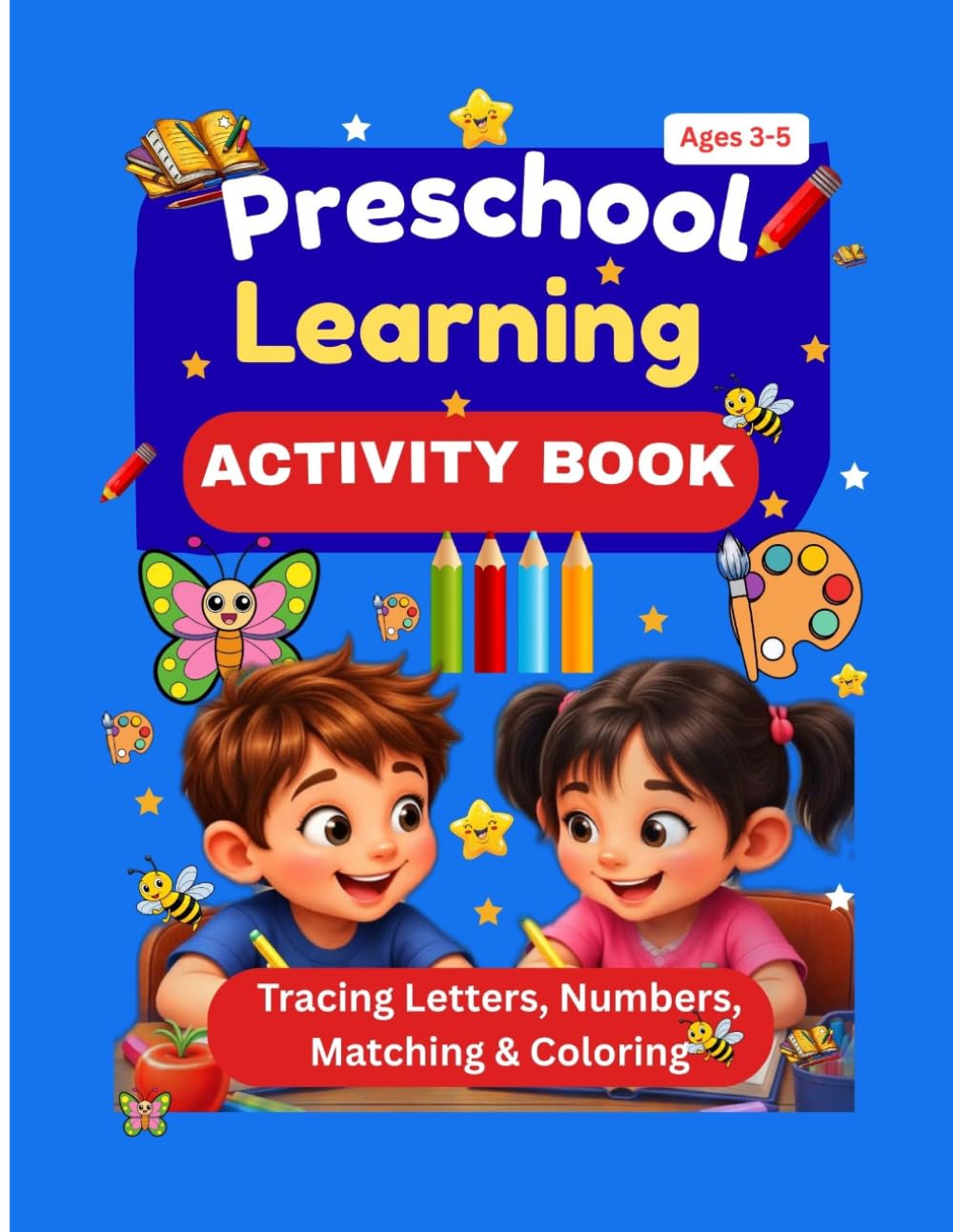 Preschool Learning Activity Book