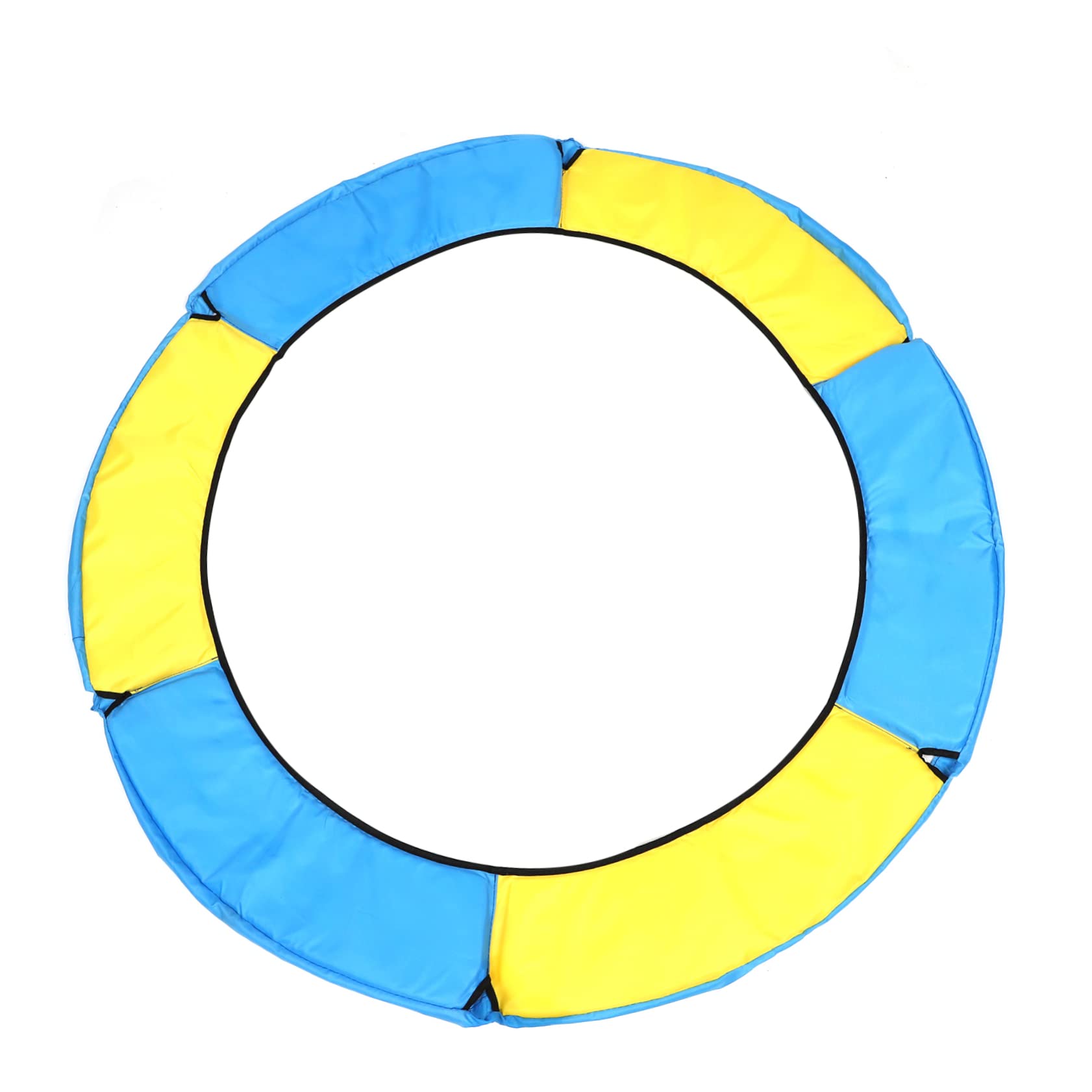 Abaodam 1pc Trampoline Protective Cover Round Mat for Trampoline Collision Skirt Easy Installation Material Weather Resistant