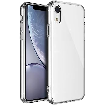 Clear Silicone Case for iPhone XR 6.1 Transparent Ultra Thin Clear Soft TPU Mobile Phone Case Flexible Crystal Clear Case Cover Bumper Back