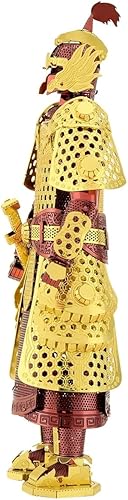 Miniatura 4 de Metal Earth Fascinations Chinese Ming Armor 3D Kit de modelo de metal con pinzas