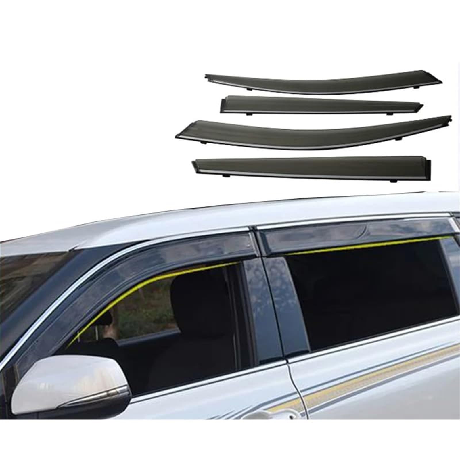 per Toyota, Crown Kluger 2021 2022 2023 Porta Visiera Protezioni