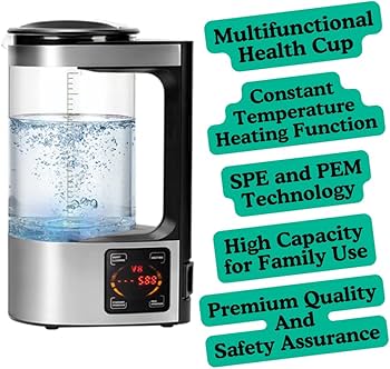 SASCA Portable Best Hydrogen Water Bottle Generator Machine With