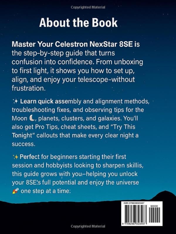 Télescope NexStar 8SE Celestron : réglage facile pour l'observation astro