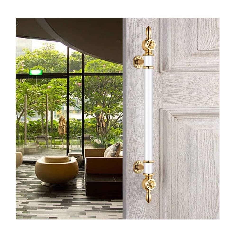 Poignée porte coulissante de style européen pour grange et salle de bain