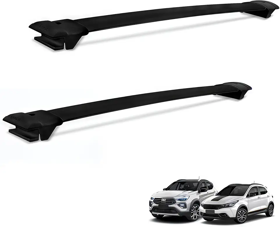 Rack Travessa Teto Pulse 2022-2026 Argo 2020-2026 Preto T3684P Track