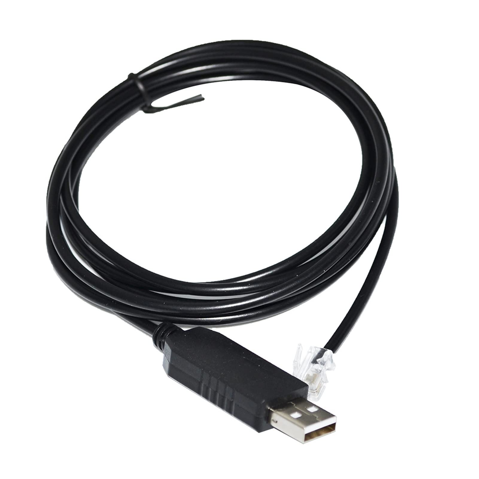 Evuru Ft232rl Chip Ftdi Usb To Rs232 Rj9 Rj10 4P4c Adapter Console Cable Compatible With Meade 505 497 Lxd55 Etx 125 127 Pc To Autostar Audiostar Control Kable(Size:1.8m,Color:ft232rl Chip)