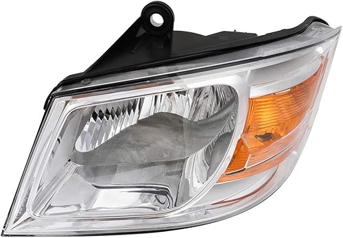 Miniatura 4 de ECCPP Conjunto de faros delanteros para Dodge para Grand Caravan 2008-2010 Faros laterales del conductor y del pasajero