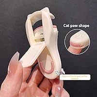 Vista 6 de Rizador de pestañas de 2 piezas, fácil de usar, rizador de pestañas, rizador de pestañas gran angular y local, moldeador de pestañas duradero, rizo