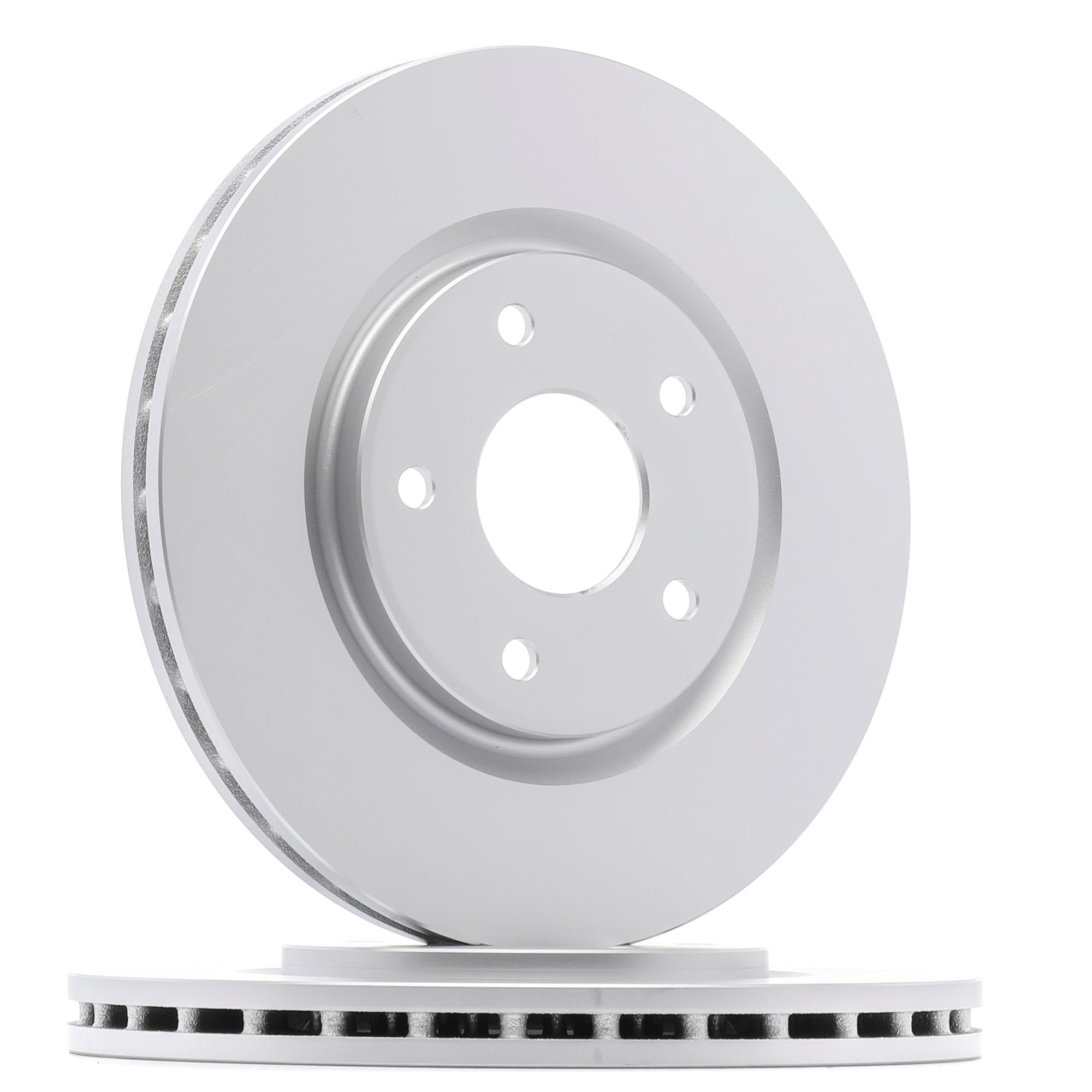 RIDEX PLUS 82B0900P 2x Disco freno Anteriore senza viti/bulloni Compatibilità con FIAT Freemont 345