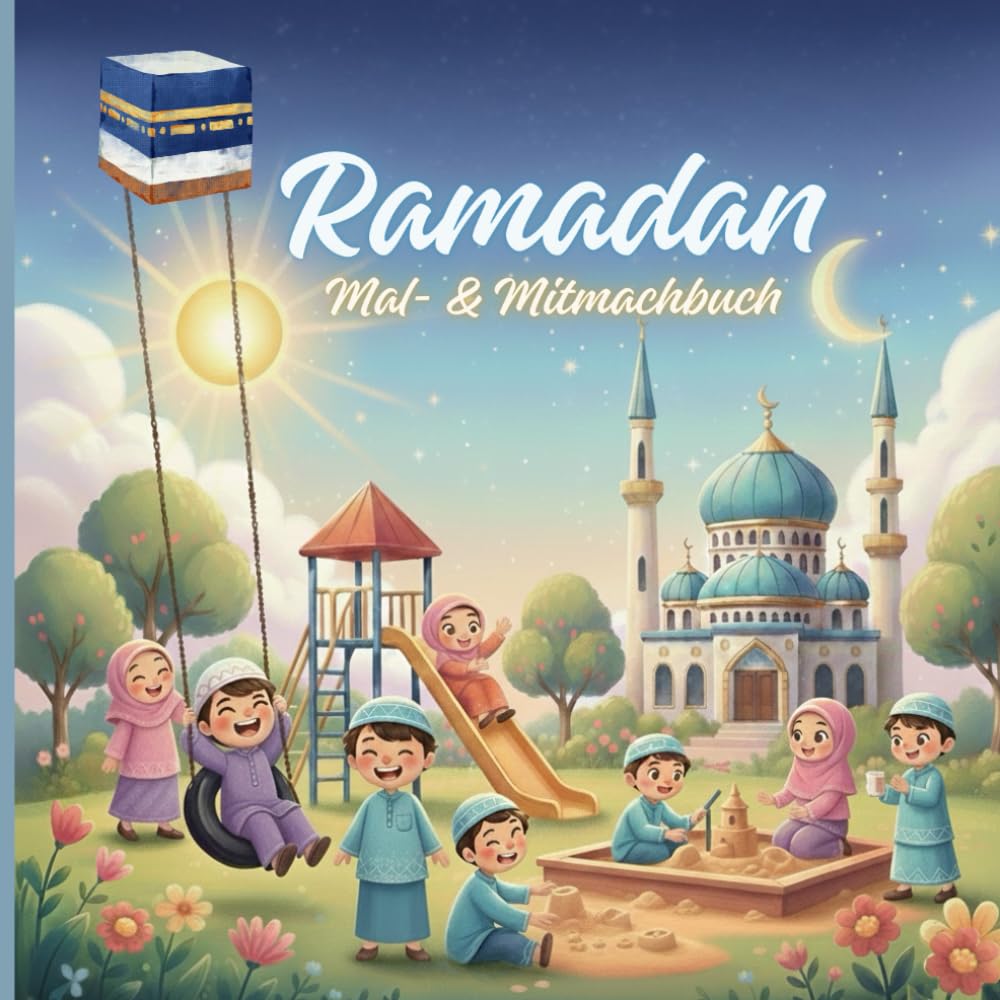 Ramadan Mal- & Mitmachbuch: Kreative Ausmalbilder & spielerische Aktivitäten für Kinder