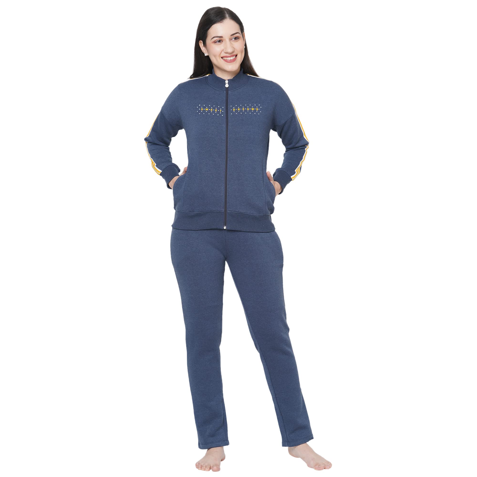 sweet dreams Women Solid Track Suit-picture-22