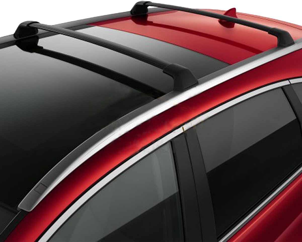 Auto Dynasty Roof Rack Cross Bars Compatible with 2012-2016 Honda CR-V CRV, 132lbs Rooftop Cargo Bars Aluminum Anti-Corrosion Roof Rails for Luggage Bike Kayak Racks