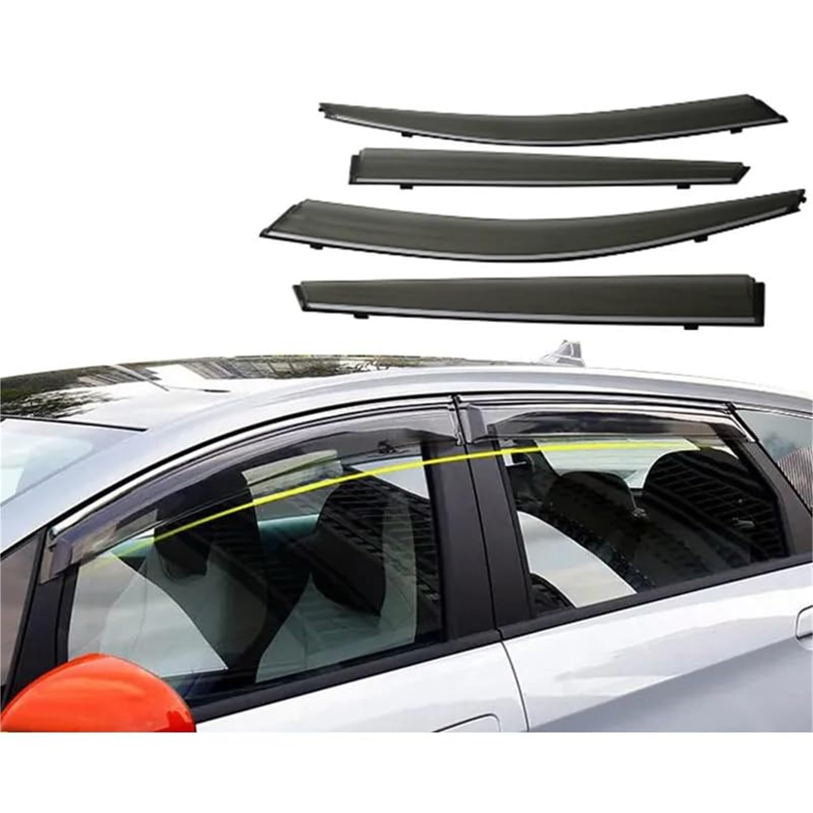 Passend für BYD, Dolphin 2022 2023 Auto Seitenfenster Visier