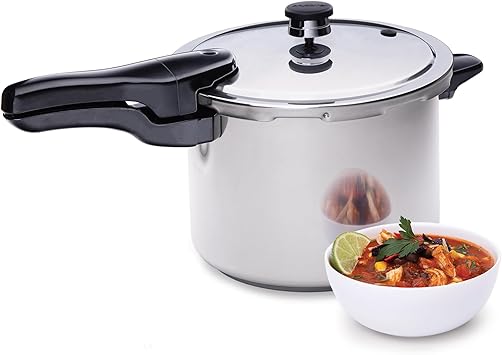 Presto 01362 6-Quart Stainless Steel Pressure Cooker