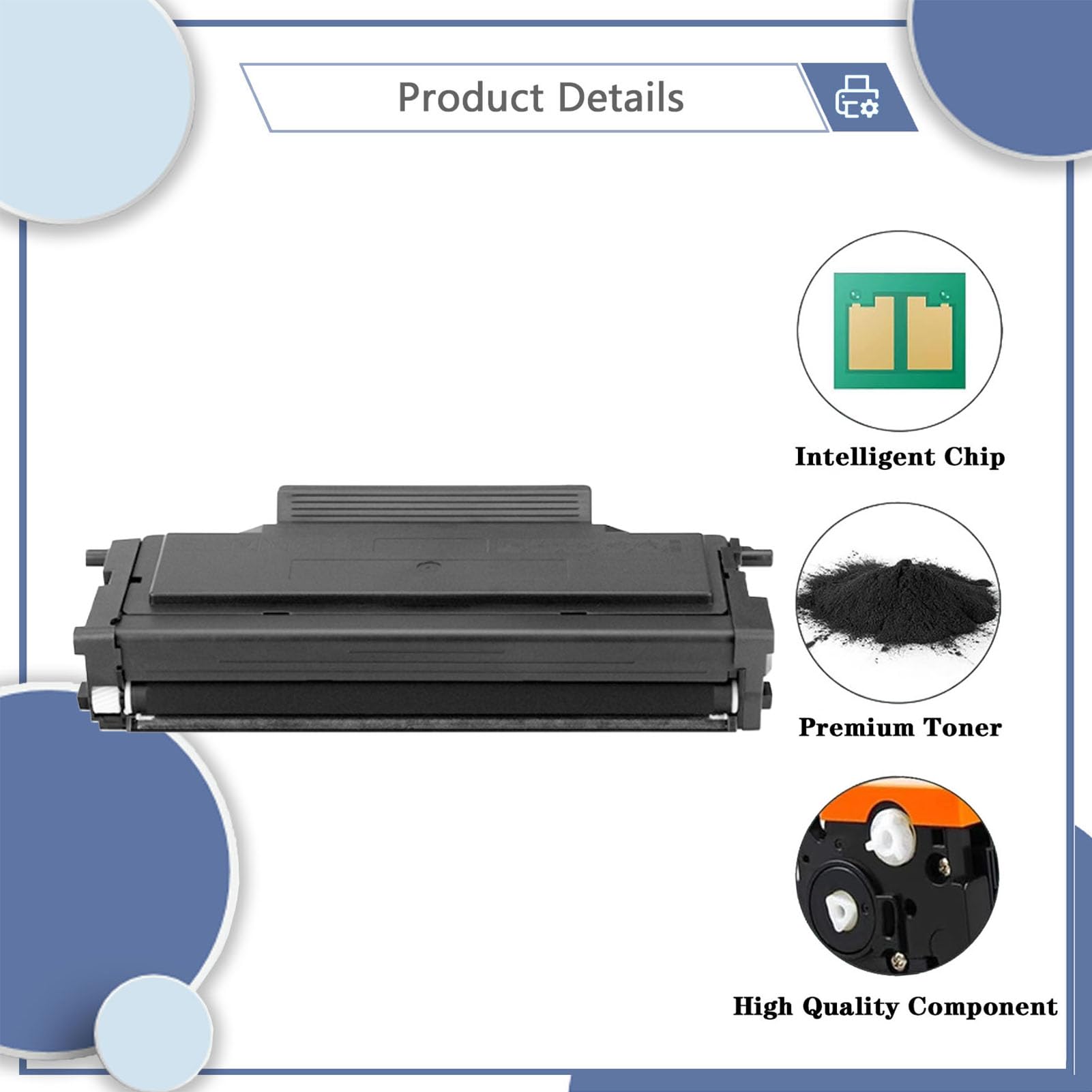 Cartuccia di toner ad alta capacità compatibile B222000, funziona Per Lexmark B2236DW, MB2236adw, MB2236i 1 pack