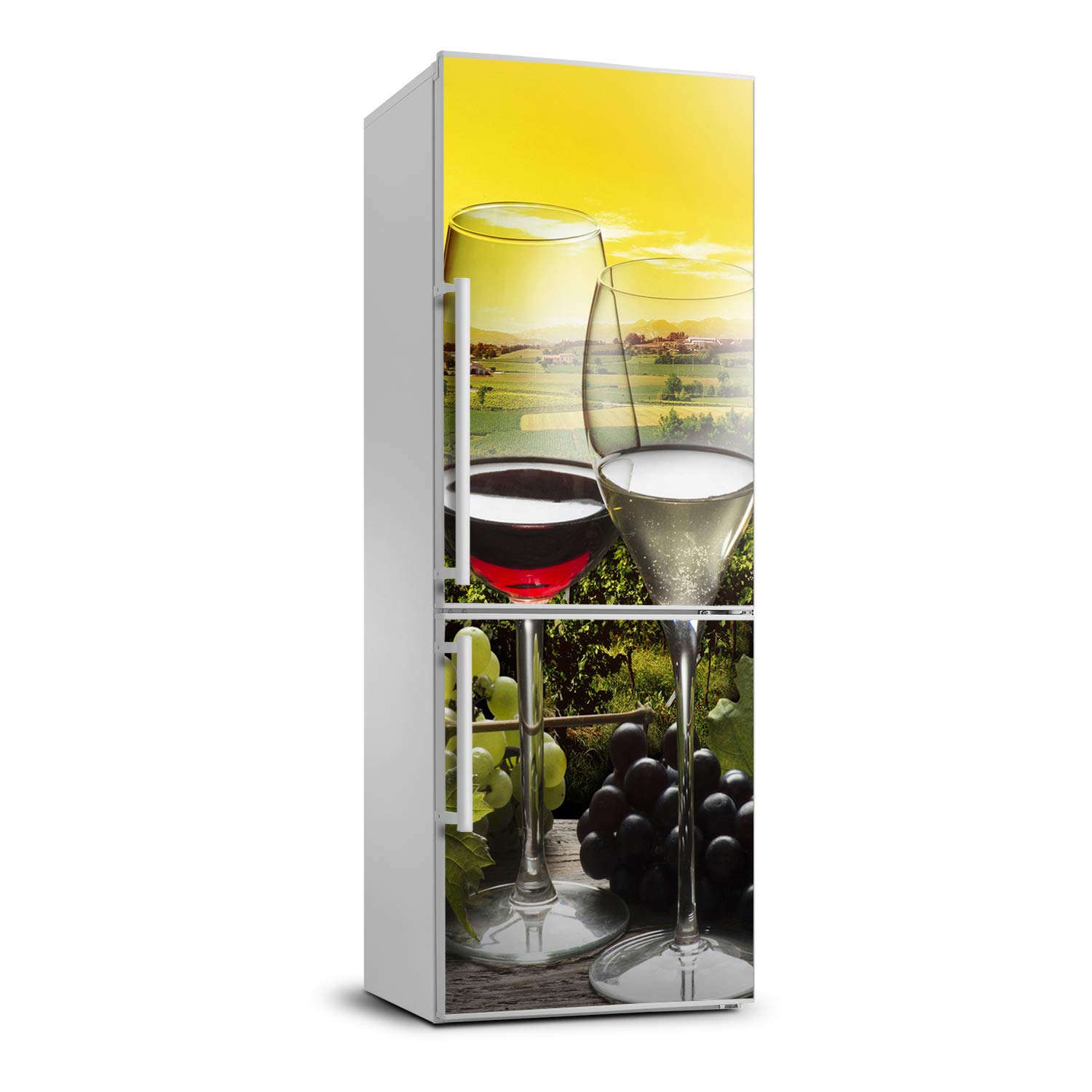 Cubierta de refrigerador Tulup para ocultar arañazos vinilo autoadhesivo cocina 70x190