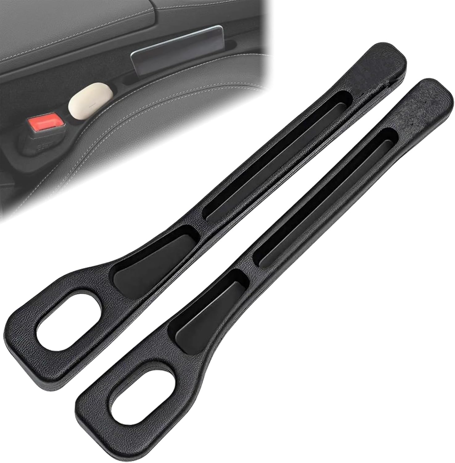 GuGuoZZ for Cadillac XT6(232) 7-seat 2020-2021 2-piece car seat gap filler set leak-proof filler strips