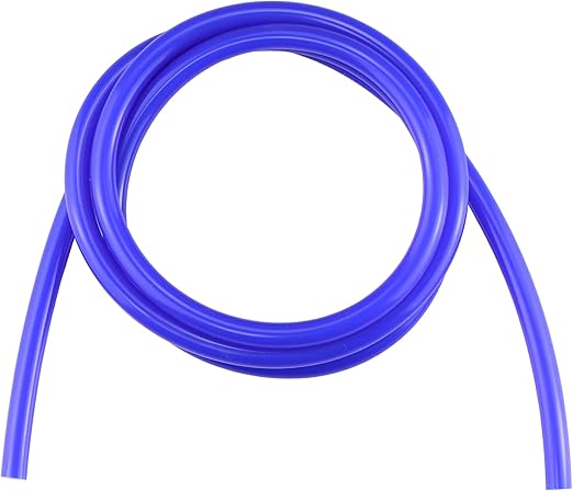 Ucreative 5FT ID 1/8" (3mm) High Temperature Silicone Vacuum Tubing Hose 130PSI Max Pressure Blue