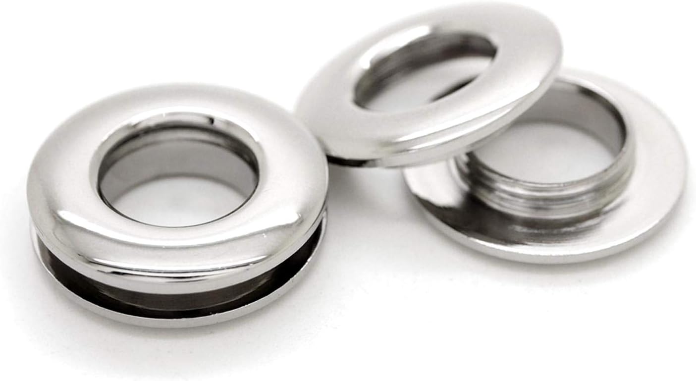 CRAFTMEMORE Metal Push Snap Together Grommet Flat Surface