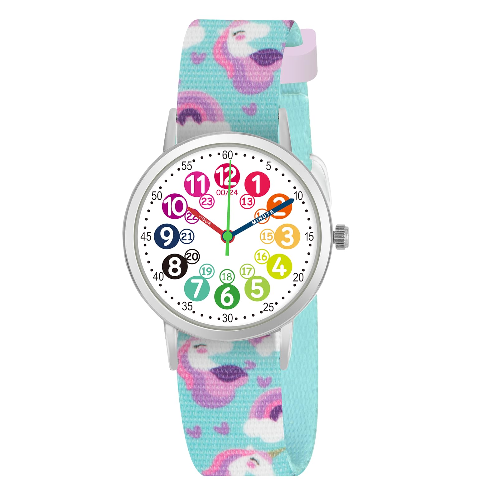 Kids Watch for Girls and Boys,Easy to Read Time, Kids for Ages4~11