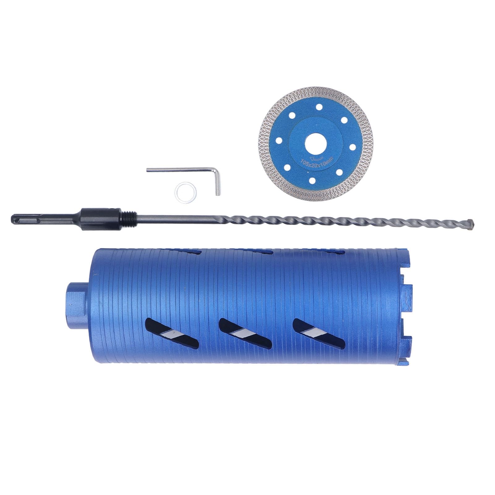 Broca de perforación de diamantes broca seca seca de hormigón abridor de orificio de pared para instalación de aire acondicionado