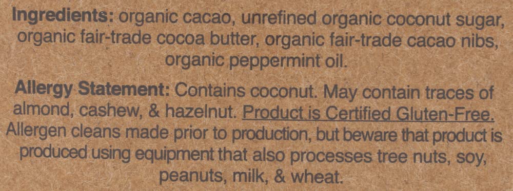 HU KITCHEN Mint Chocolate Bar, 2.1 oz