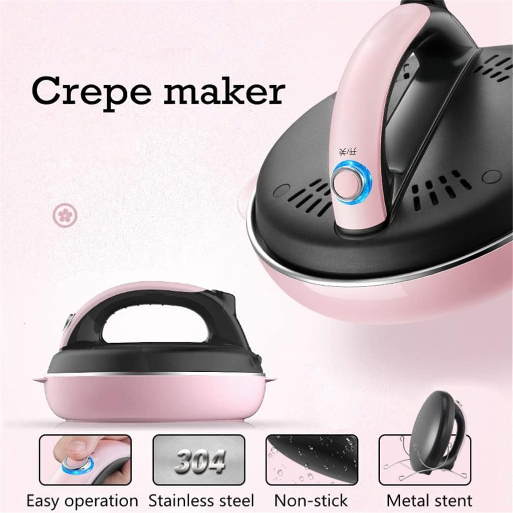220V Electric Pancake Crepe Maker Machine Automatic Household Baking Pan Chinese Spring Cake