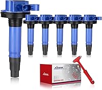 Vista 12 de Juego de 6 bobinas de encendido compatibles con Ford Taurus Escape, para Mazda 6 Tribute, para Mercury Mariner Montego Sable V6 3.0L 2000-2011