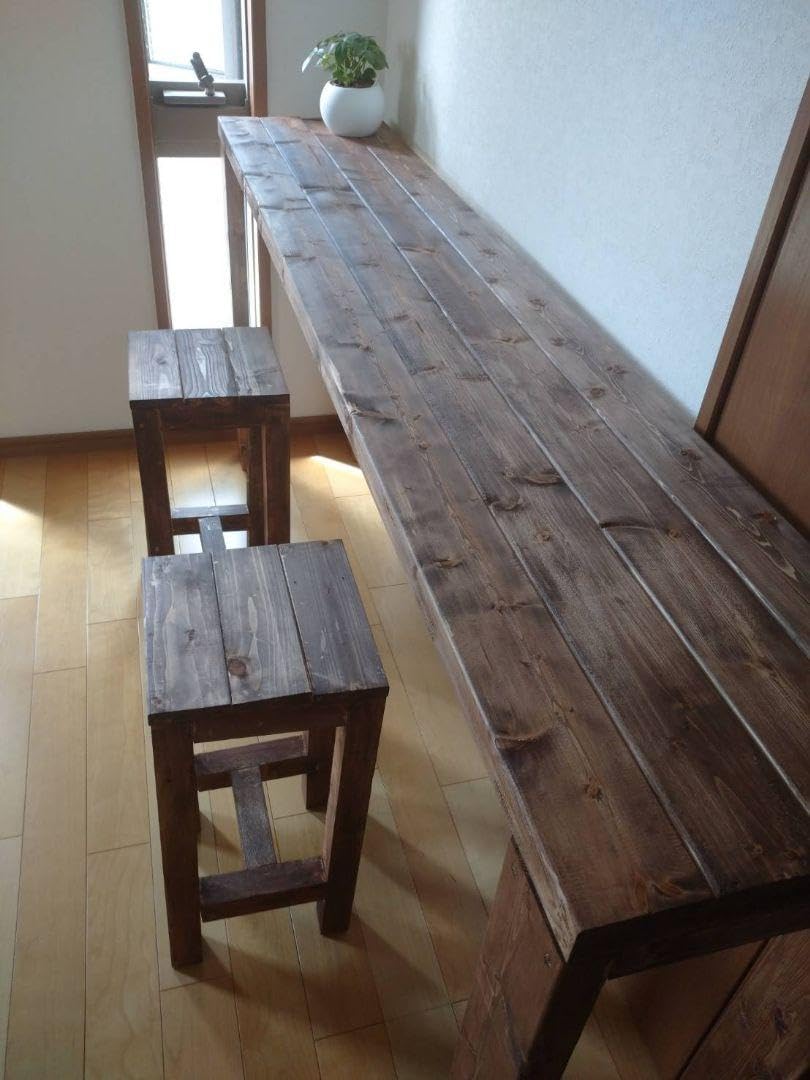 180 カウンターテーブル　ダイニングテーブル　ウォールナット　アンティーク Amazon.co.jp: 180 カウンターテーブル ダイニングテーブル