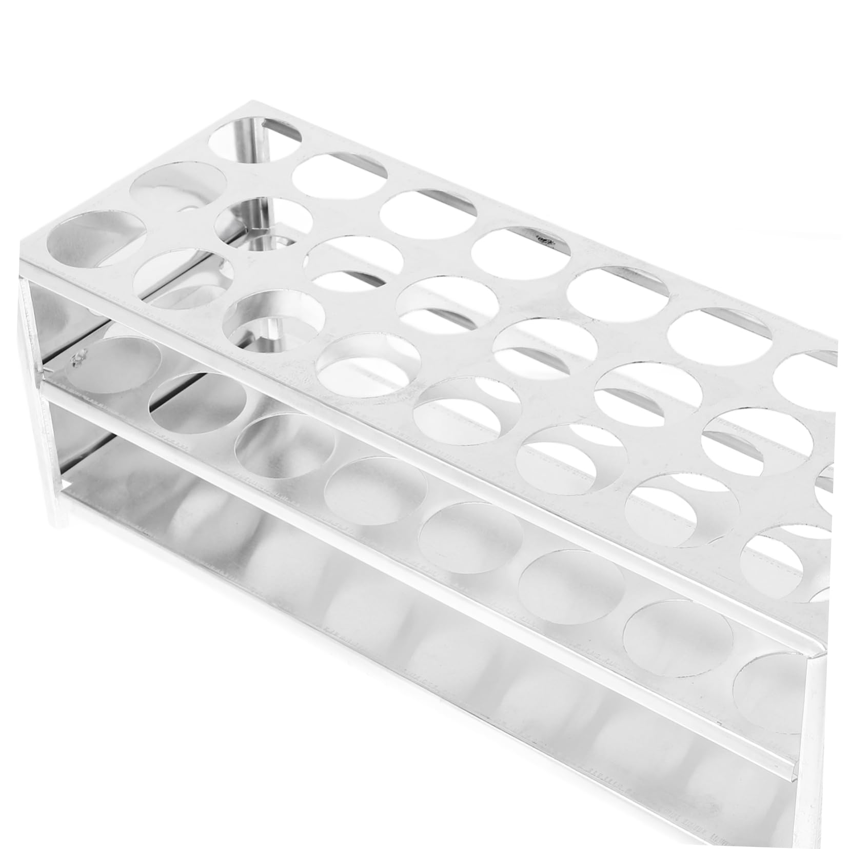 SOLUSTRE 3stücke Laboratory Test Tube Rack Mit Fächern Stabiler Für Reagenzgläser Geeignet Für Optimal Für Chemielabore Und Effiziente Probenlagerung