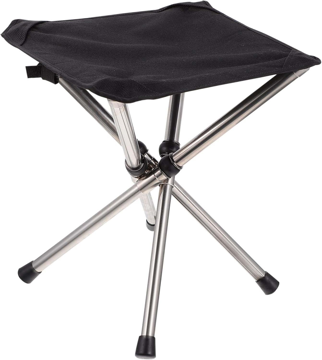 1pc Portable Folding Stool for Camping and Fishing Compact Outdoor Chair Construction for Beach Picnic and Hiking Activities