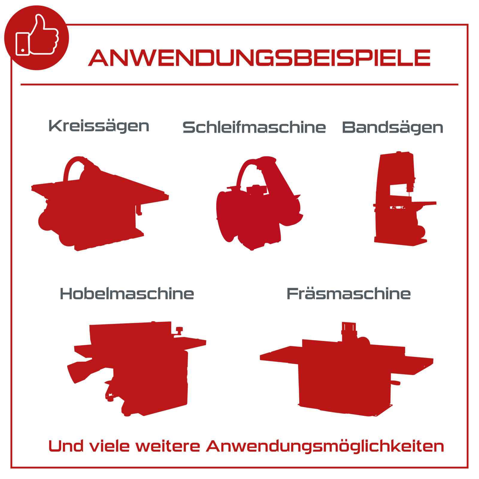 Practixx Absauganlage PX-AS-100 Werkstattsauger | Leistung 1200W | Luftleistung 215 m³/h | 65L Füllmenge Metallbehälter | 2m Schlauch Ø100mm | inkl. Filterpatrone, 4 TLG. Adapterset & 6 Papierfilter