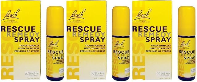 (3 PACK) - Rescue - Remedy Spray RSC3 | 20ml | 3 PACK BUNDLE