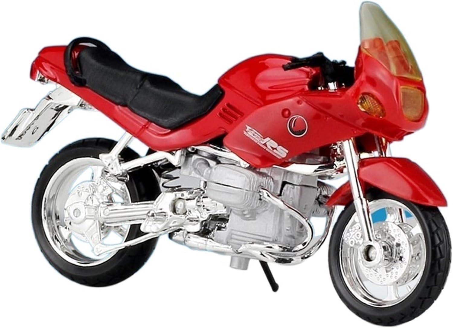 HTASFCI Motorcycle Model for BMW HP2 Sport, R 1100 RS, R1200GS, 1:18 Original Scale Motorcycle Replicas Mini Motorcycle Alloy Models Gifts Decoration Head Link Rear Wheel Shock Absorber(R 1100 RS)