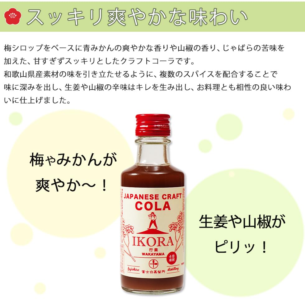 Amazon.co.jp: クラフトコーラ IKORA 手作りコーラ用 原液 スパイス 梅