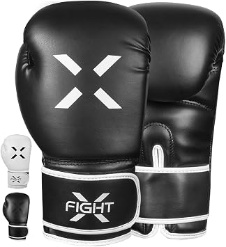 Professional Boxing Gloves Men Women Pro Training Sparring Gloves, Heavy Bag, MMA Kickboxing Muay Thai Gloves Hook & Loop with Wrist Support 16 Oz - 6 8 10 12 14 Oz