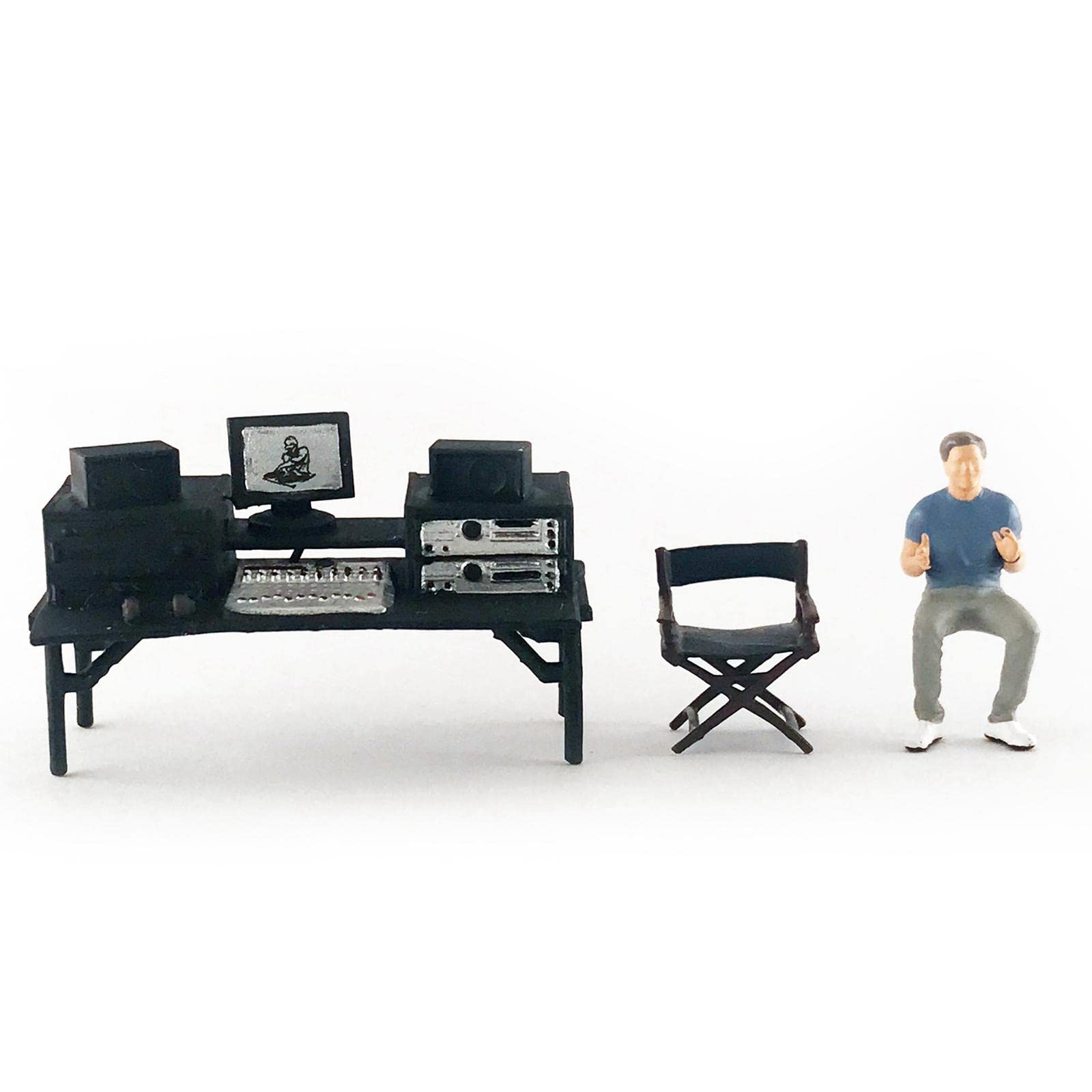 Realistic 1/64 People Figures Miniature People Model for Layout Ornament-image-38