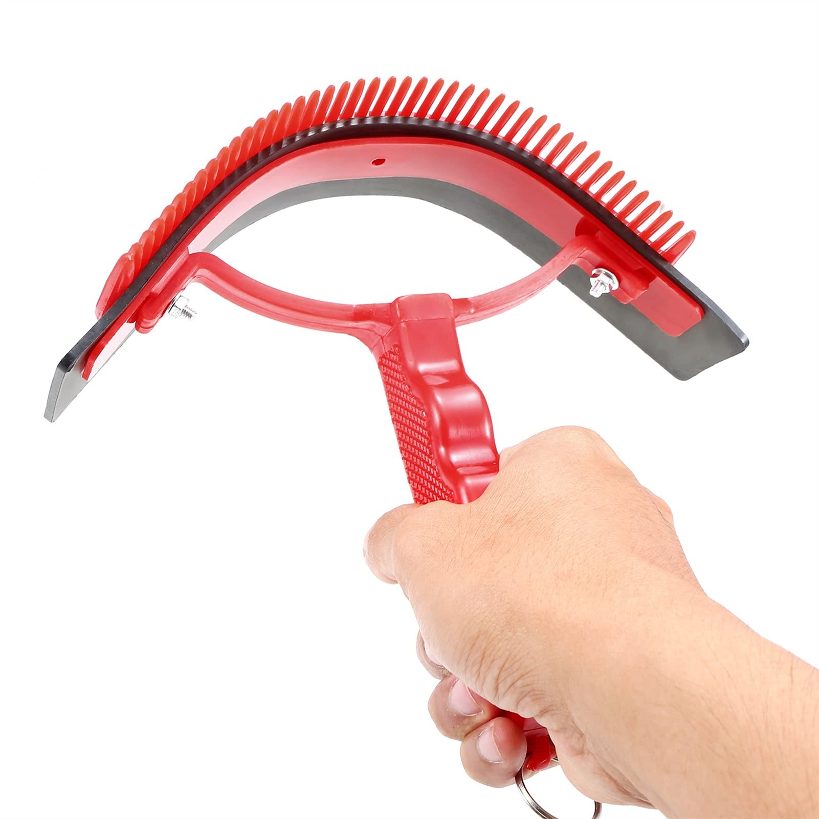equitazione in pelle Cavaliere whip Cavallo a cavallo Raschietto for la pulizia Pettine Dual-Scopo del sudore del cavallo raschietto grossolano Curry Combo Cavallo Grooming Tool Cleaning Pettine Antis