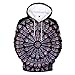 ZIGJOY Notre Dame de Paris 3D Impreso Unisex Sudaderas con Capucha de Manga Larga Q3439 XXS