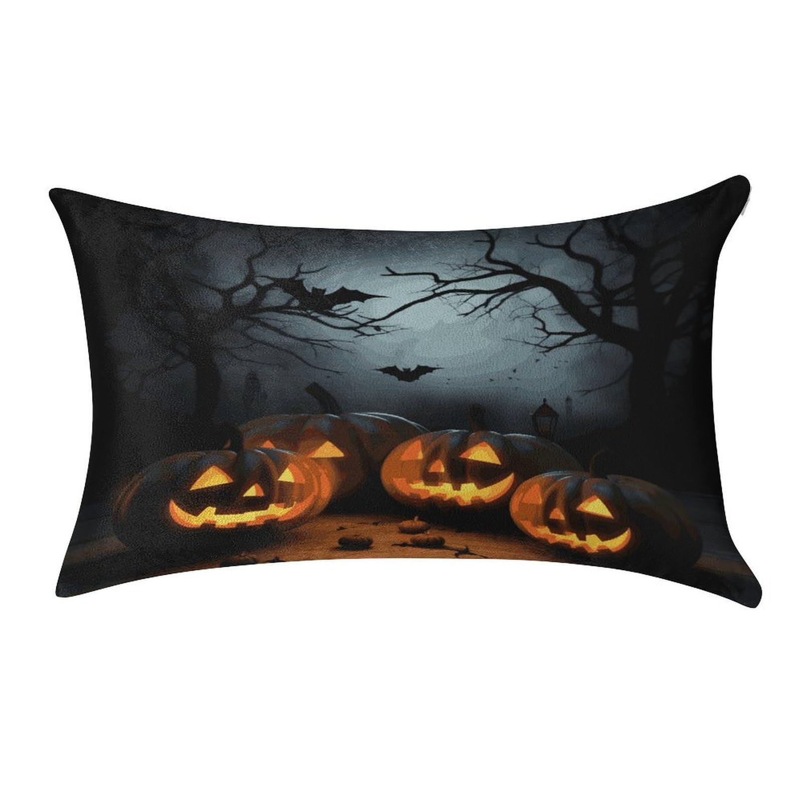 Btcowzrv Style Halloween With Pumpkins Pillow Cover Pillow Case Pillowcase