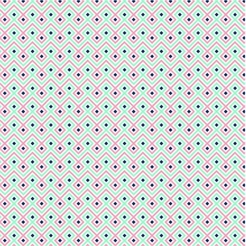 Clairefontaine - Ref 95369C - Origami Paper (Pack of 60 Sheets) - 3 Assorted Sizes in Size, 70gsm Paper, Printed Design on Front & Plain Backs - Prism Patterns
