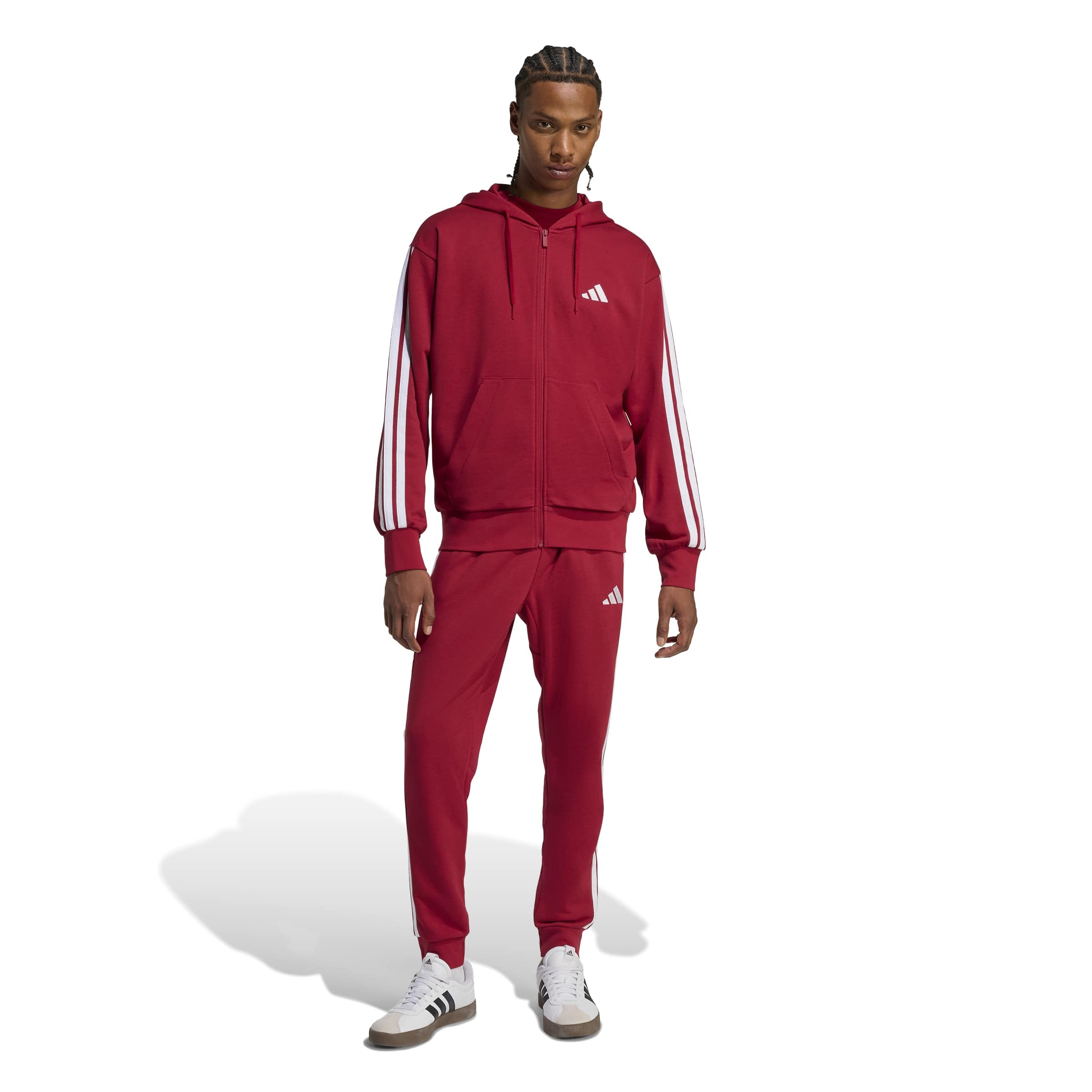 adidas Men's Essential Three Stripes French Terry Pant – Bild 4